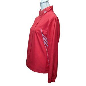 Vintage Adidas Jacket Windbreaker Unisex Women's Medium Red